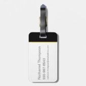 Étiquette À Bagage Patters de Qilin (Dos Vertical)