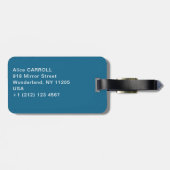 Étiquette À Bagage Paul Cezanne - Baie de Marseille, vue d'Estaque (Dos horizontal)