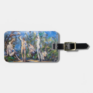 Étiquette À Bagage Paul Cezanne - Cinq Baigneurs