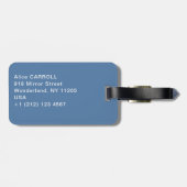 Étiquette À Bagage Paul Cezanne - Estaque aux toits rouges (Dos horizontal)