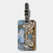 Étiquette À Bagage Paul Cezanne - Les Grandes Baignoires (Devant Vertical)