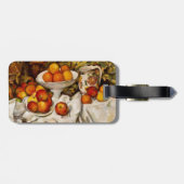Étiquette À Bagage Paul Cezanne Pommes Oranges Impressionnisme (Dos horizontal)