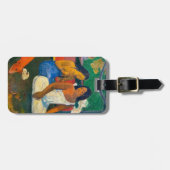 Étiquette À Bagage Paul Gauguin - Arearea / Le Chien Rouge (Devant horizontal)