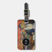 Étiquette À Bagage Paul Gauguin - Le Night Café, Arles (Devant Vertical)