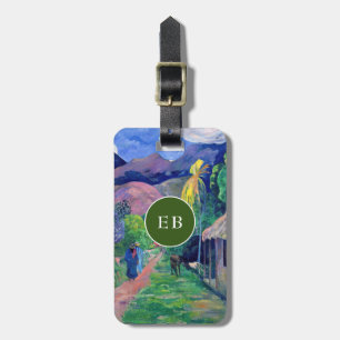 Étiquette À Bagage Paul Gauguin - Rue à Tahiti