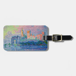 Étiquette À Bagage Paul Signac - Le Palais des Papes, Avignon