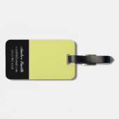 Étiquette À Bagage Pavots 2012 (Dos horizontal)