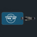 Étiquette À Bagage Pawcatuck River Connecticut Rhode Island Kayak<br><div class="desc">La rivière Pawcatuck a été officiellement désignée comme rivière sauvage et Pittoresque Partnership. La zone désignée de 300 milles carrés qui borde Rhode Island et le Connecticut comprend sept rivières importantes ainsi que d'innombrables lacs,  terres humides et ruisseaux plus petits.</div>