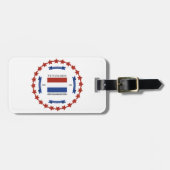 Étiquette À Bagage Pays-Bas (Devant horizontal)