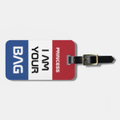 Étiquette À Bagage Pays-Bas & Drapeau - Voyage /Sac personnalisé (Devant horizontal)