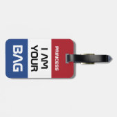 Étiquette À Bagage Pays-Bas & Drapeau - Voyage /Sac personnalisé (Dos horizontal)