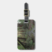 Étiquette À Bagage Paysage de la forêt de Muir Woods Stream (Devant Vertical)