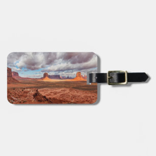 Étiquette À Bagage Paysage de la vallée des Monuments, AZ