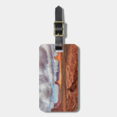 Étiquette À Bagage Paysage de la vallée des Monuments, AZ (Devant Vertical)