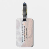 Étiquette À Bagage Paysage de la vallée des Monuments, AZ (Dos Vertical)