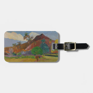 Étiquette À Bagage Paysage de Tahitian, 1891 (huile sur la toile)