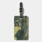 Étiquette À Bagage Paysage de Van Gogh à Twilight (Devant Vertical)