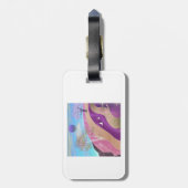 Étiquette À Bagage Paysage des fleurs du printemps (Dos Vertical)