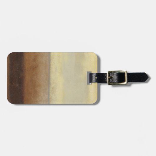 Étiquette À Bagage Paysage du désert solitaire par Norman Wyatt (Devant horizontal)