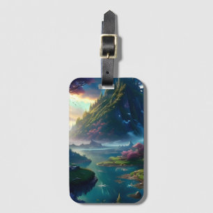 Étiquette À Bagage Paysage pittoresque Quatre