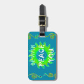 Étiquette À Bagage Peace Be with You Art Print (Devant Vertical)