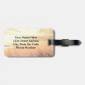 Étiquette À Bagage Peace I leave with you, Bible Verse Ocean Sunset (Dos horizontal)