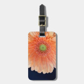 Étiquette À Bagage Peach Gerbera (Devant Vertical)