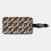 Étiquette À Bagage Peau de serpent, Python, Anaconda, peau, reptile,  (Dos horizontal)