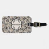 Étiquette À Bagage Peau de serpent, Python, Anaconda, peau, reptile, (Devant horizontal)