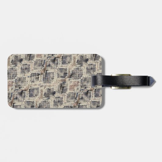 Étiquette À Bagage Peau de serpent, Python, Anaconda, peau, reptile, (Dos horizontal)