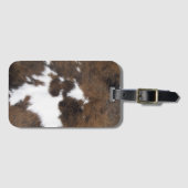 Étiquette À Bagage Peau de vache (Devant Horizontal)