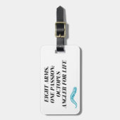 Étiquette À Bagage Pêche au poulpe (Devant Vertical)