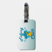 Étiquette À Bagage Pêche no 7 (Dos Vertical)