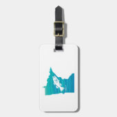 Étiquette À Bagage Pêche par vagues du Minnesota (Devant Vertical)