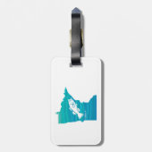 Étiquette À Bagage Pêche par vagues du Minnesota (Dos Vertical)