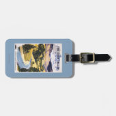 Étiquette À Bagage Pêcheur dans la vallée d'Éden (Devant horizontal)