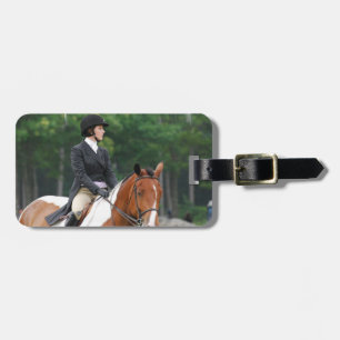 Étiquette À Bagage Peignez le cheval à l'étiquette de bagage