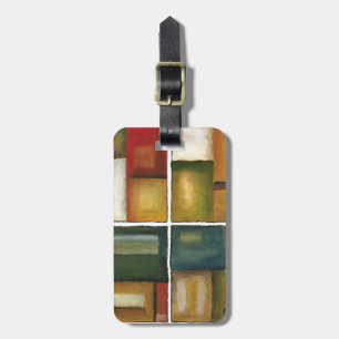 Étiquette À Bagage Peinture à quatre panneaux par Jennifer Goldberger