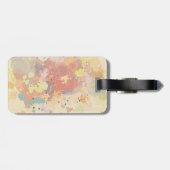 Étiquette À Bagage Peinture Abstraite colorée (Dos horizontal)