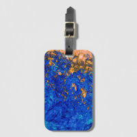 Peinture acrylique bleu or jaune d'Artsy Cobalt