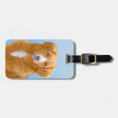 Étiquette À Bagage Peinture de tintement de chien de chien d'arrêt de (Devant horizontal)