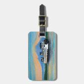 Étiquette À Bagage Peinture de traversier Sunrise (Devant Vertical)