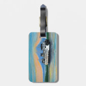 Étiquette À Bagage Peinture de traversier Sunrise (Dos Vertical)