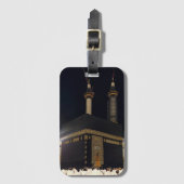 Étiquette À Bagage Pèlerins du Hadj à Fajr, Kaaba, La Mecque, Arabie  (Devant Vertical)