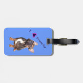 Étiquette À Bagage Pendentif français (Dos horizontal)