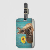 Étiquette À Bagage Pendentif français (Devant Vertical)