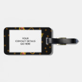 Étiquette À Bagage Pensez à un proton et restez positif (Dos horizontal)