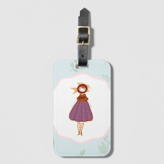 Étiquette À Bagage Pequeña pez  (Devant Vertical)