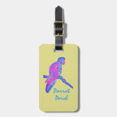 Étiquette À Bagage Perche de perroquet (Devant Vertical)