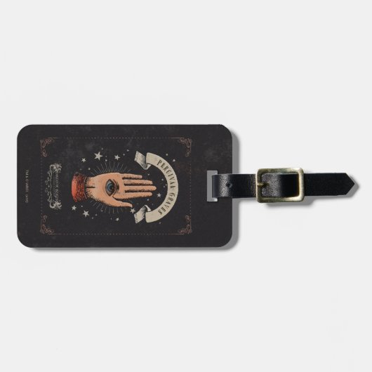 Étiquette À Bagage PERCIVAL GRAVES™ Magic Hand Graphic (Devant horizontal)